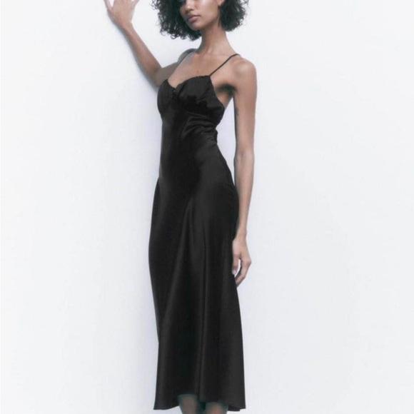 Zara Silk dress - Picture 2 of 4
